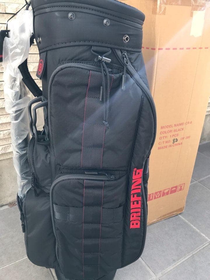 ブリーフィング CR-6 キャディバッグ ブラック