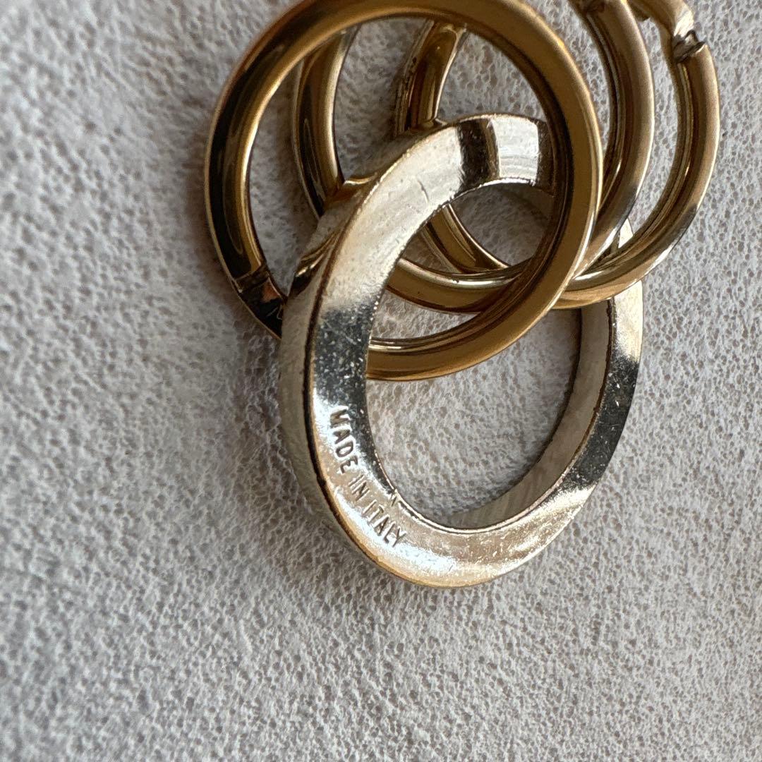 BVLGARI KEYRING　ブルガリブルガリキーホルダー　3連 ブルガリ