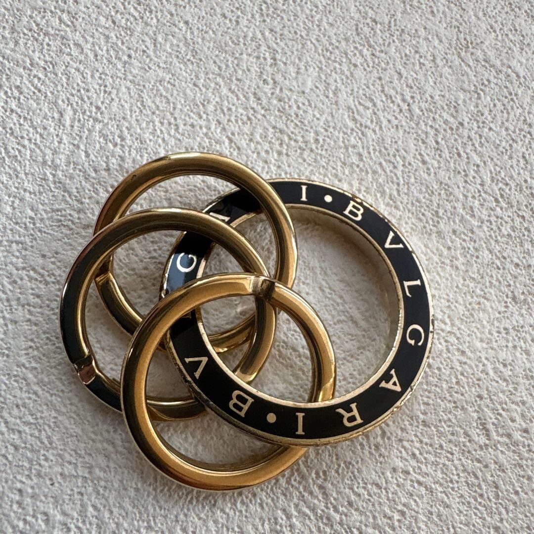 BVLGARI KEYRING　ブルガリブルガリキーホルダー　3連 ブルガリ