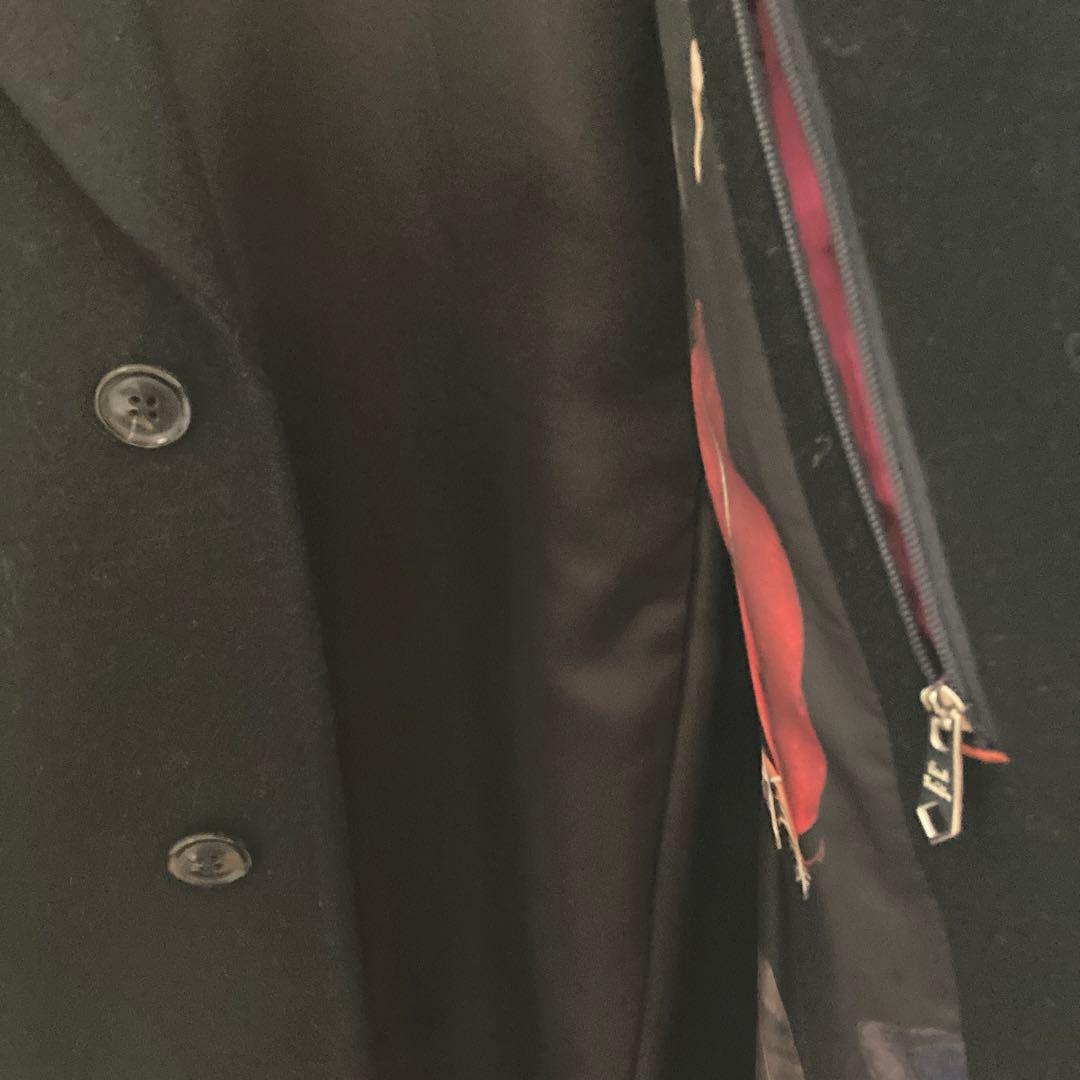 ポールスミス パリコレ チェスターコート ベロア 黒 M - メルカリ