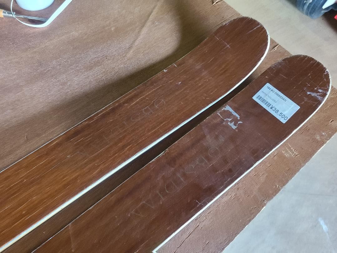 184 K2 OBSIDIAN + ツーリングバインディング