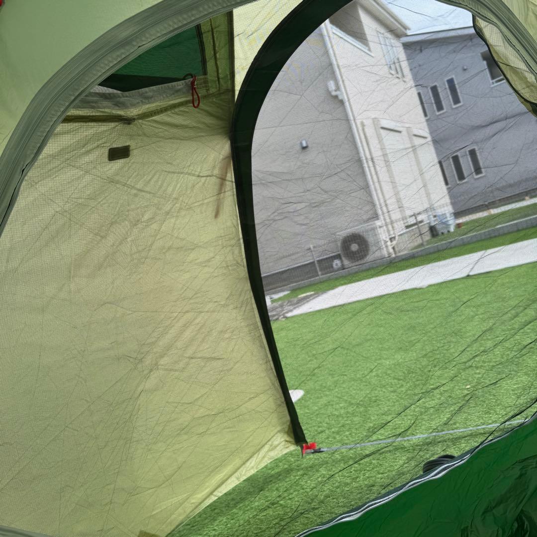 廃盤品　テンマクデザイン グランドハット2 DACポール　グリーン