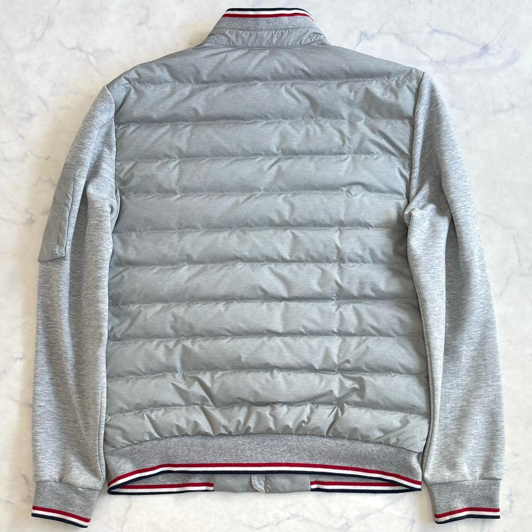 ポロラルフローレン ハイブリットダウンジャケット ポニーロゴ 切替 グレーtt0