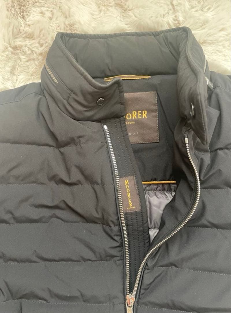 ムーレー/MOORER ダウンブルゾン FILIPPO-KN 黒色