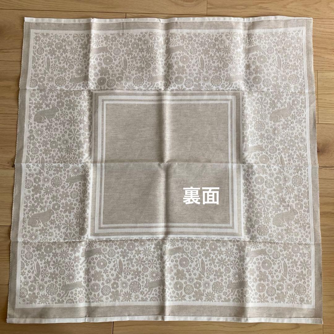 北欧ヴィンテージ　Horred/Ekelundのテーブルクロス（希少なウサギ柄）