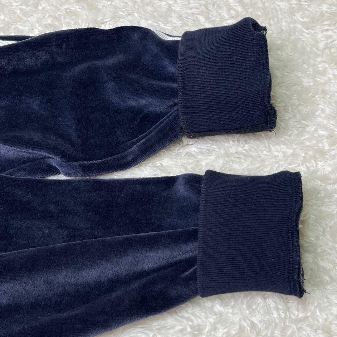 adidasアディダスベロアトラックジャケットダークネイビーM AY9222