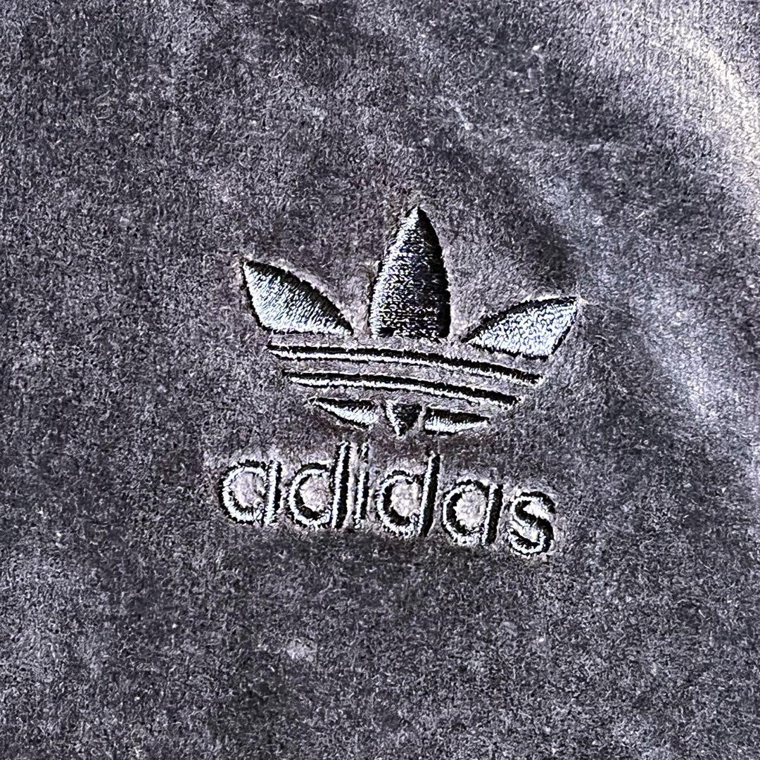 adidasアディダスベロアトラックジャケットダークネイビーM AY9222