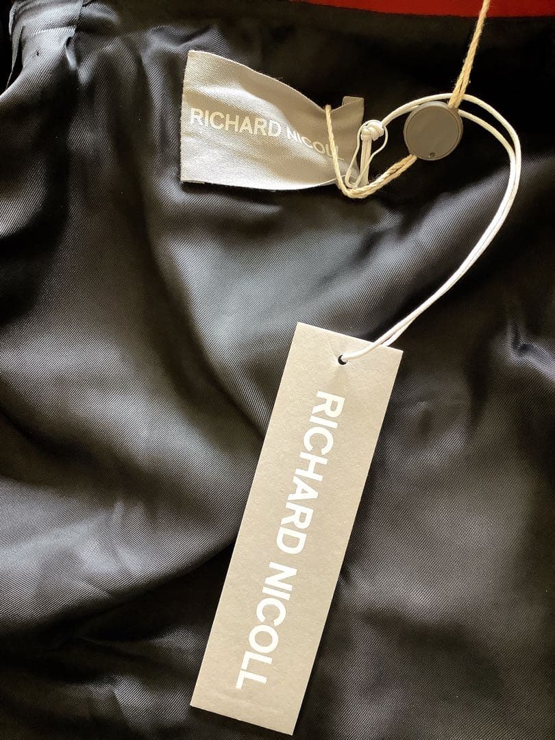 【RICHARD NICOLL】シープスキン×ウール　ジャケット　UK36/M
