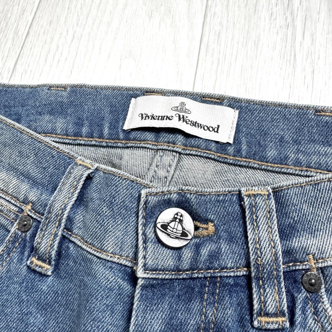 【定価11万円☆完売モデル☆高級インポート☆】ヴィヴィアン ワイドデニム