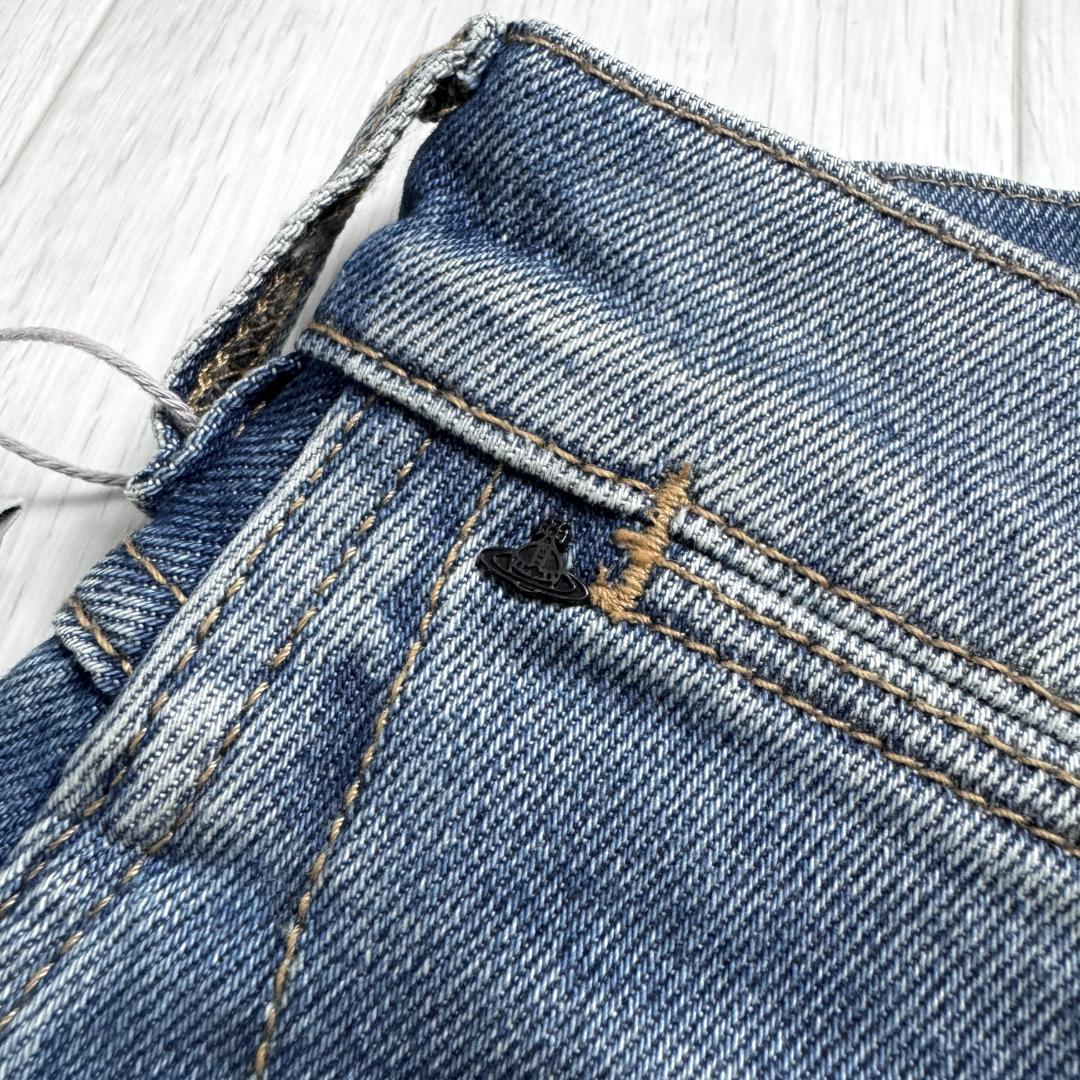 【定価11万円☆完売モデル☆高級インポート☆】ヴィヴィアン ワイドデニム