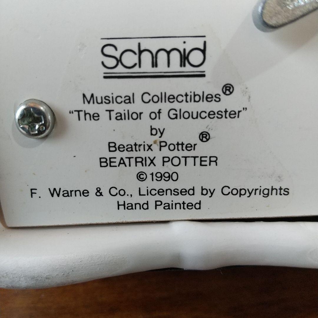 レア】グロースターの仕立て屋 ティーポット型オルゴール 