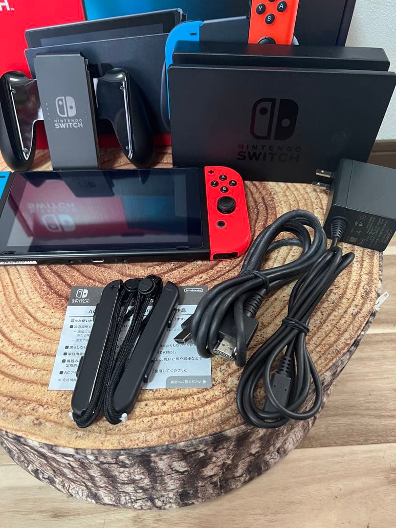 Nintendo Switch ニンテンドースイッチ本体　ネオン⑦