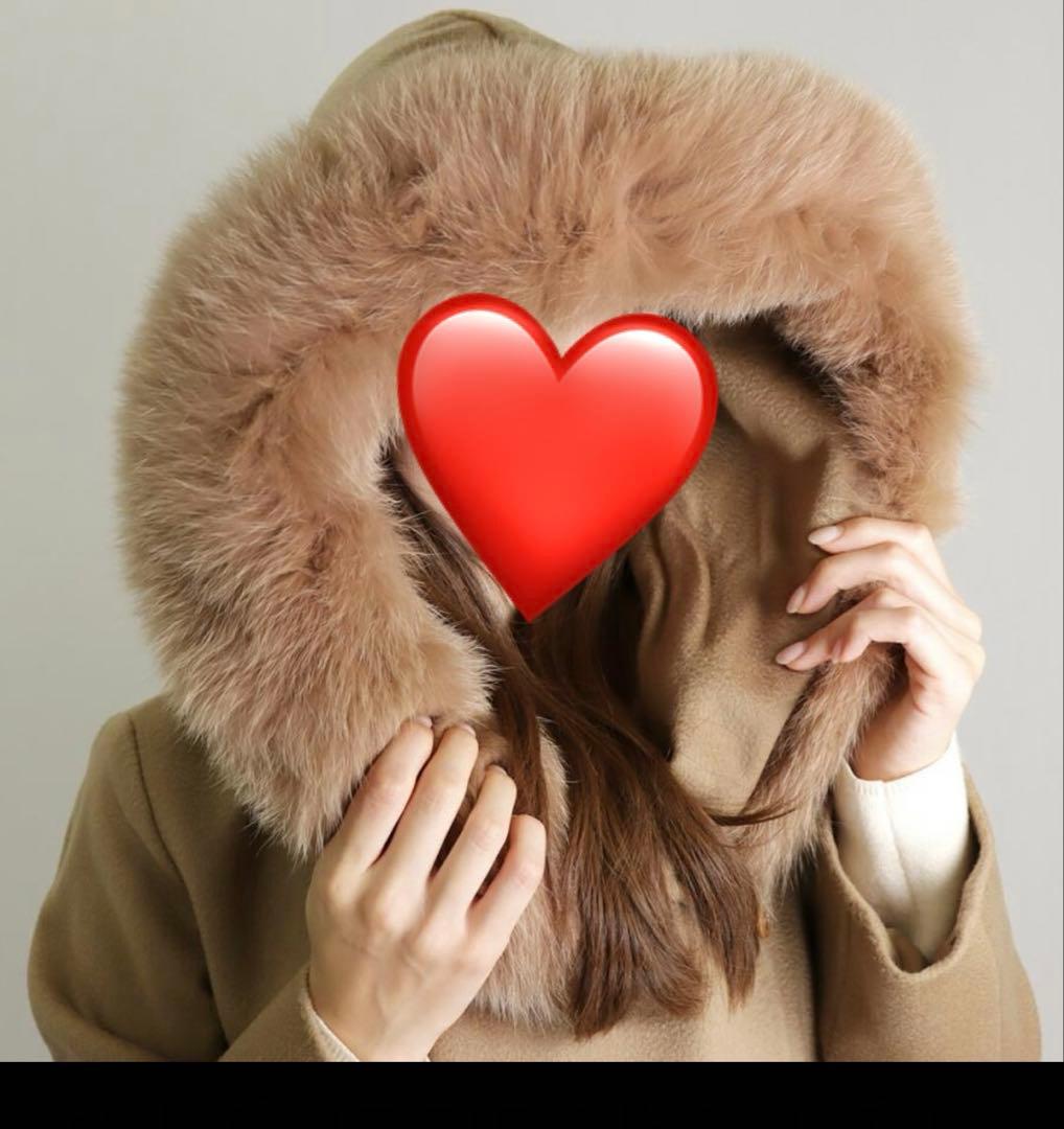 Max Mara Studio ウールロングコート キャメル