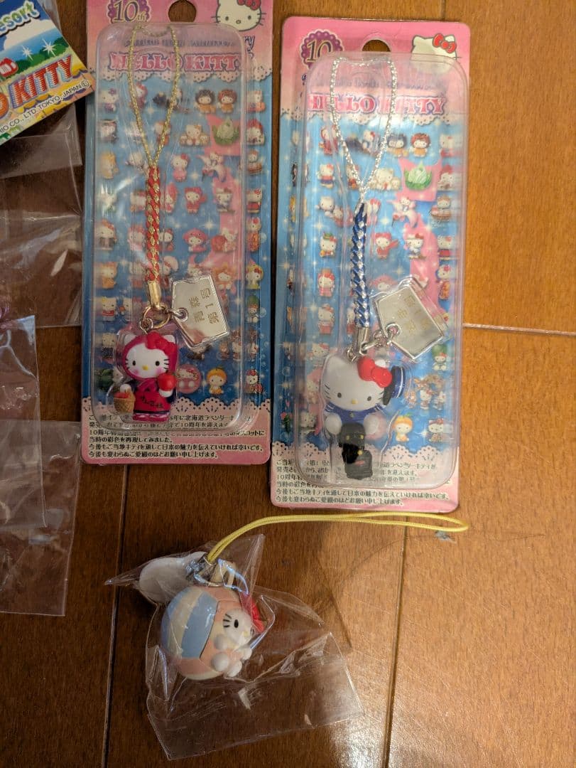 ハローキティ　根付　ストラップ　25個　まとめ売り
