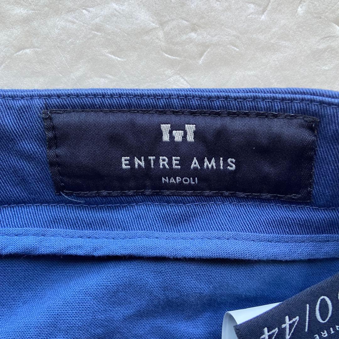 美品　ENTRE AMISアントレアミ　ジャケパン　コットンスラックス　チノパン