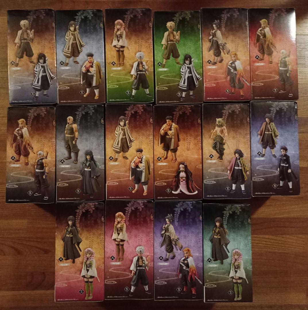 鬼滅の刃 絆の装 フィギュア 16種セット