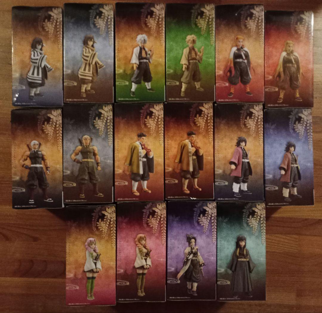 鬼滅の刃 絆の装 フィギュア 16種セット