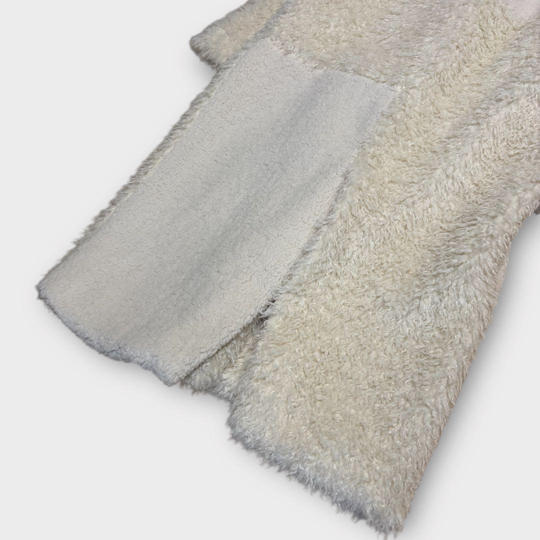 ダーリッチ　Darich 　ミックスボアコクーンコート　ロング　テディベア