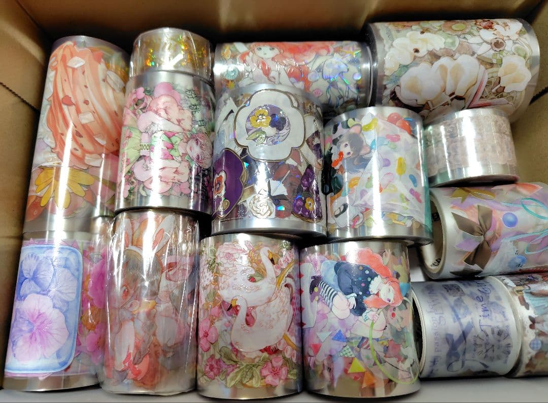 ♡*♡様 海外マステ まとめ売り15個　新品4・中古11個 人物 装飾　巻売り