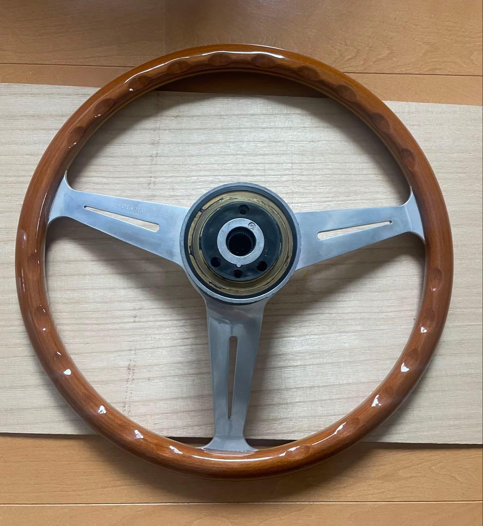 ナルディ　ステアリング　ウッドビンテージ　370mm (当時物) 美品