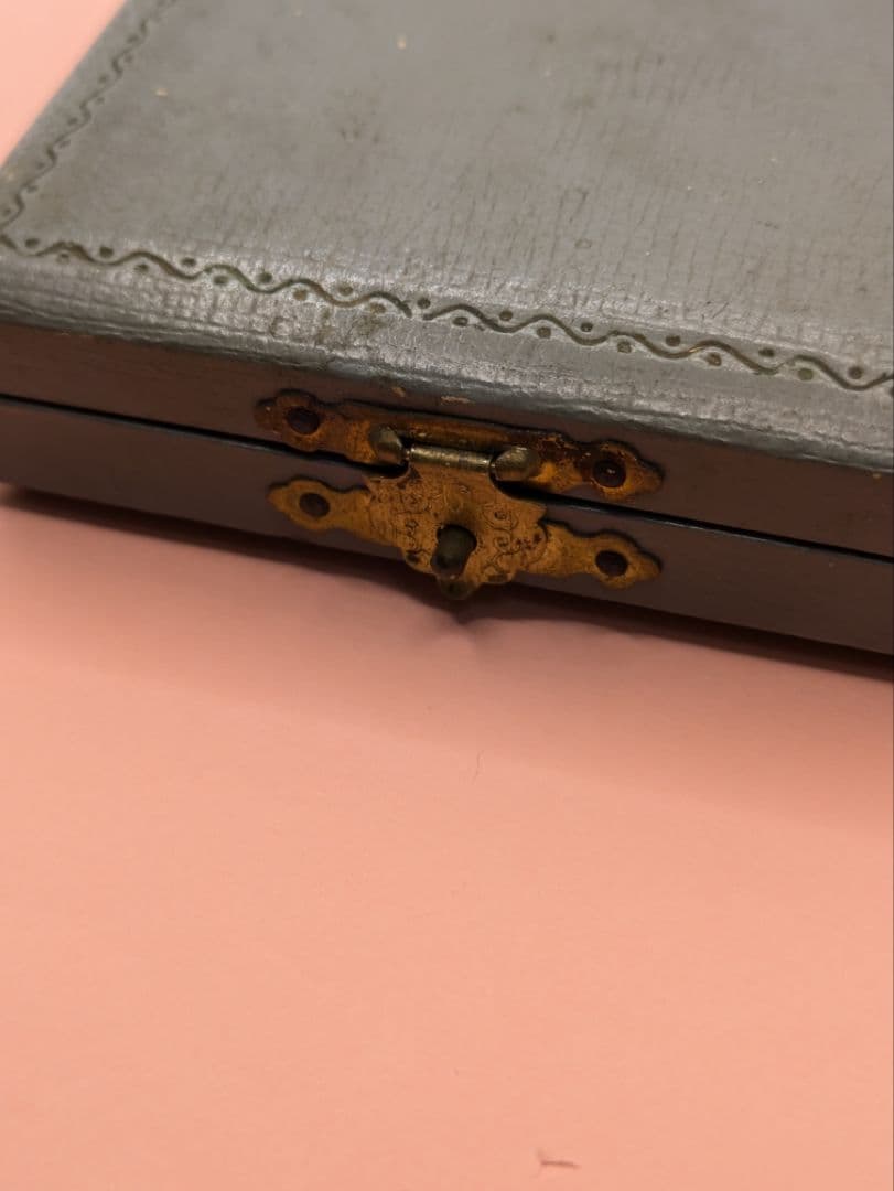 三越 純銀楊枝入れ ボンボニエール純銀製 三越刻印有