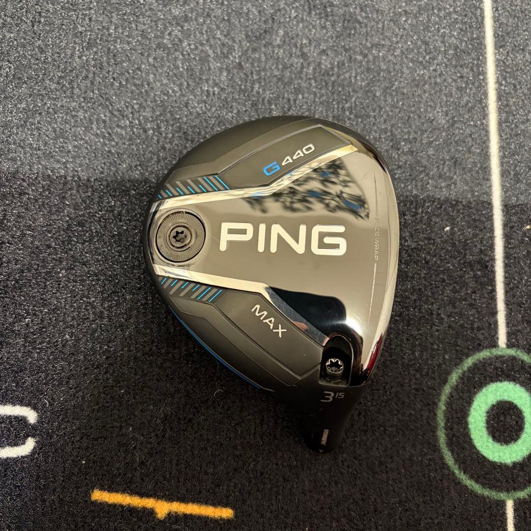 【ヘッド、ヘッドカバーのみ】PING G440 MAX 3W
