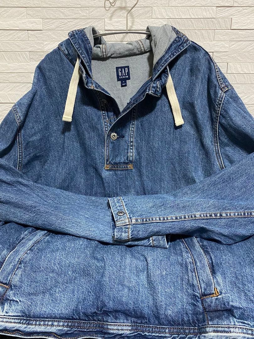 GAP デニムプルオーバージャケット