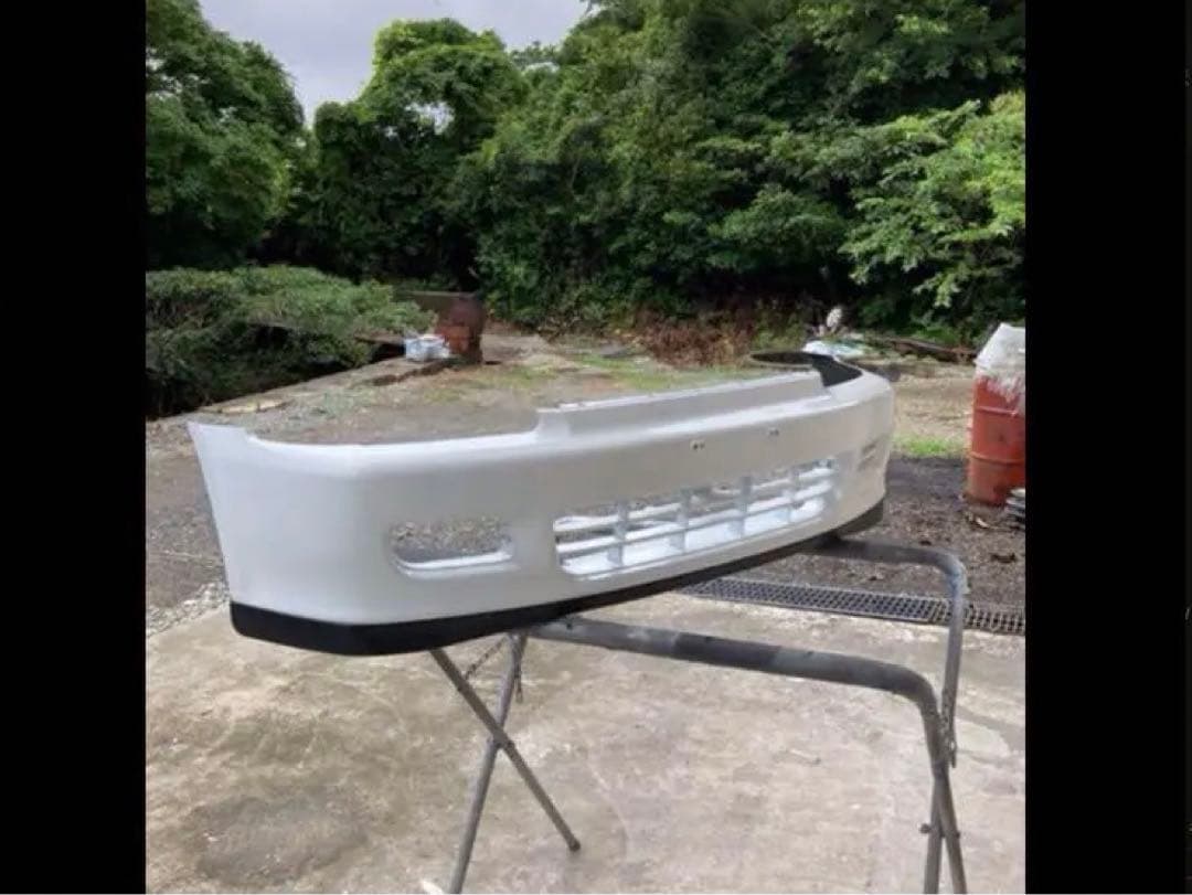 レア】【そのままリップスポイラー付き！】EJ1 EG 純正バンパー