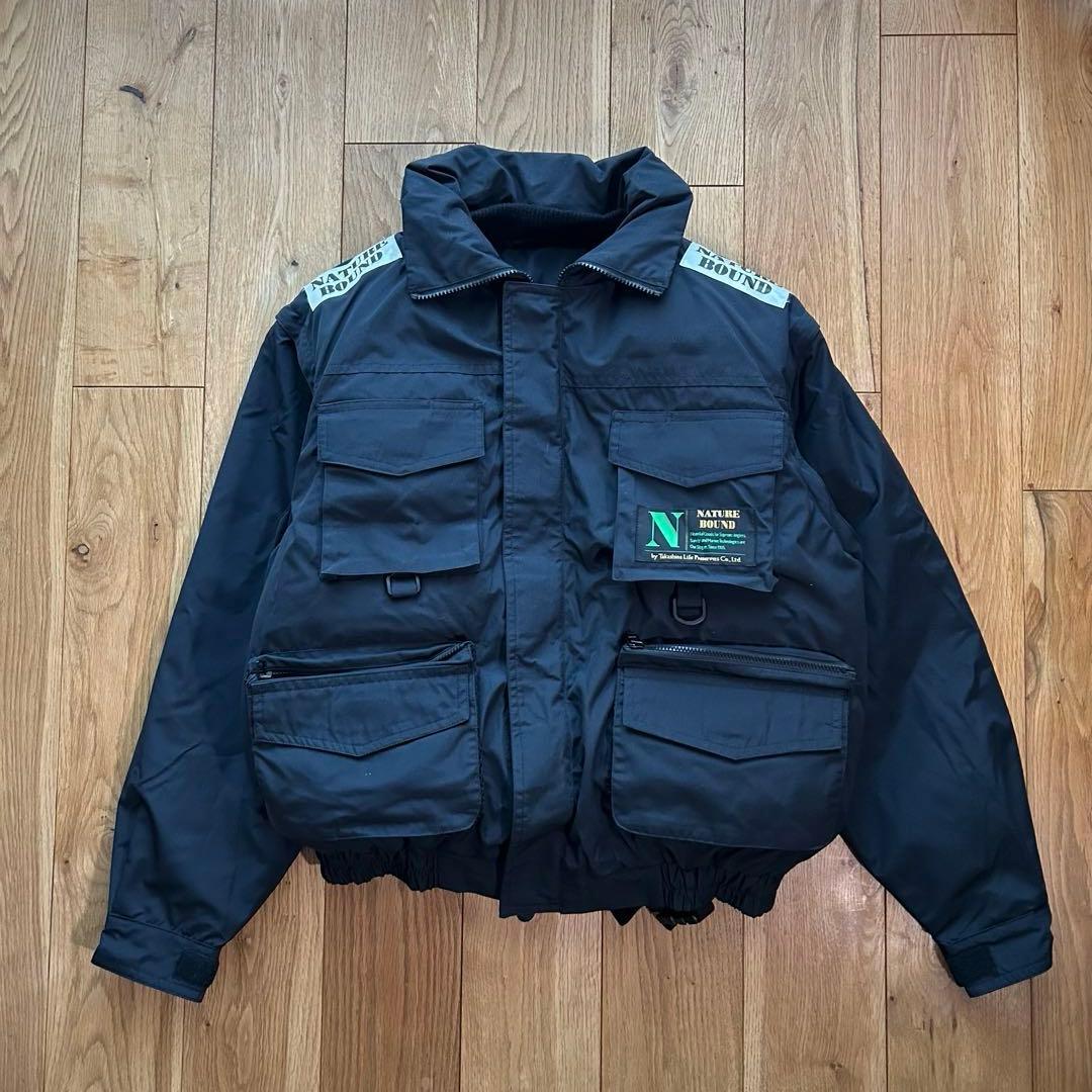nature bound 2way 防寒 救命 ジャケット ベスト Lサイズ