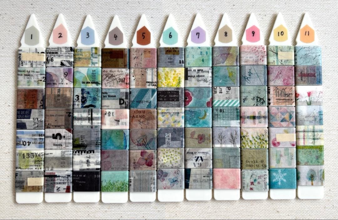 つばさ　ヨハク　マスキングテープ333種類　各約50cmお裾分け　切り売り