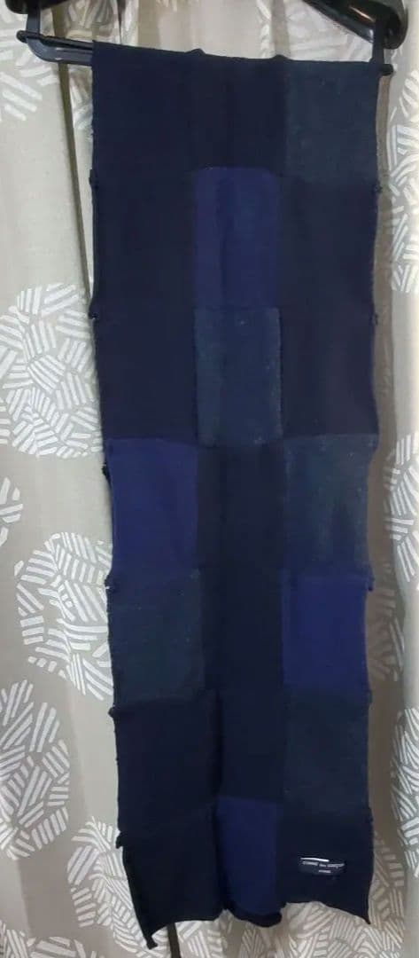 COMME des GARCONS HOMME パッチワークマフラー