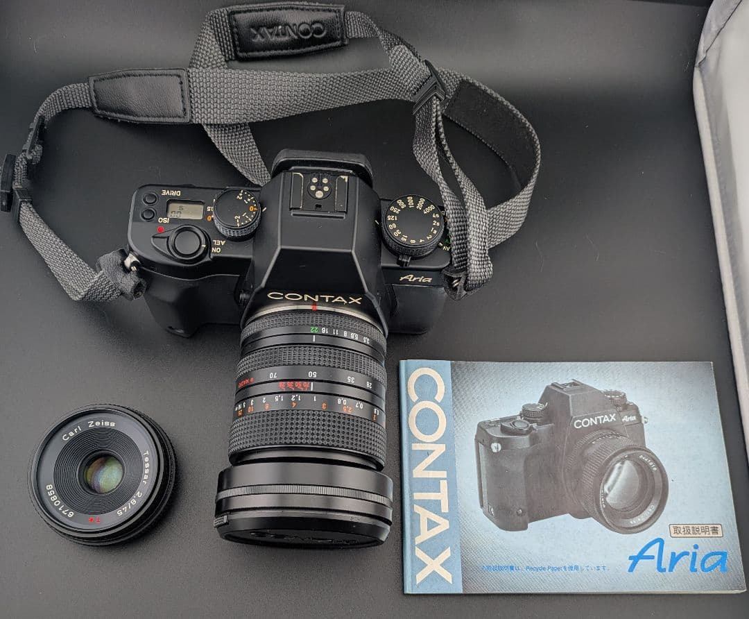CONTAX Aria 一眼レフカメラセット - メルカリ