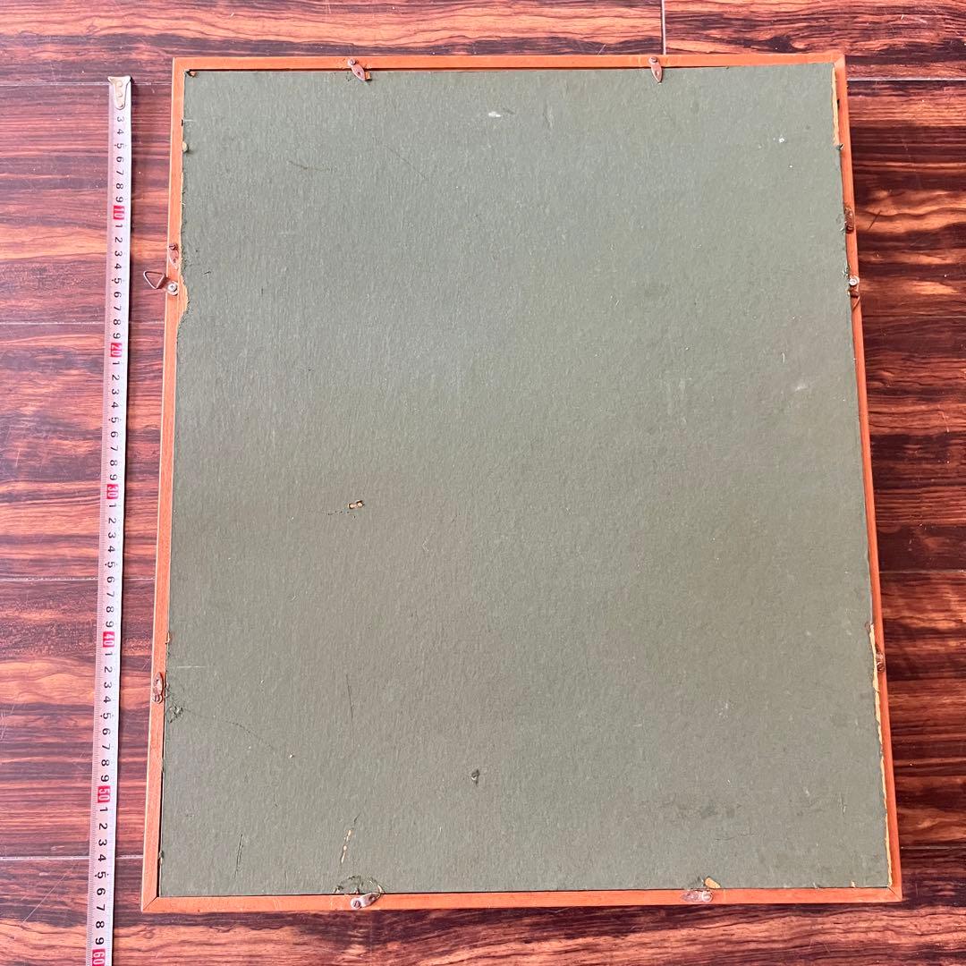 油彩 丸山妙子 仏像 画家・光陽会常任委員・福島県出身 厚塗り  油彩 G