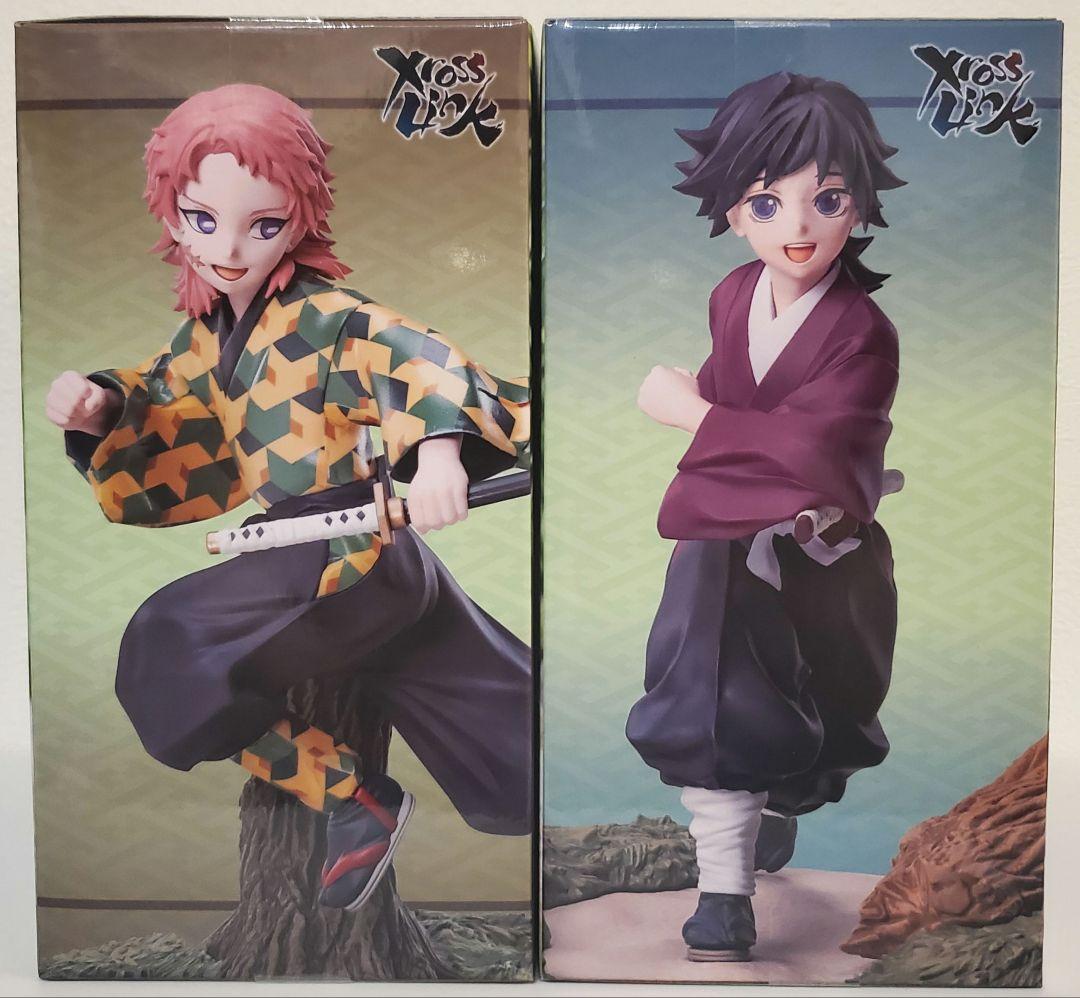 鬼滅の刃 XrossLinkフィギュア 幼少期の冨岡義勇＆錆兎 セット - メルカリ
