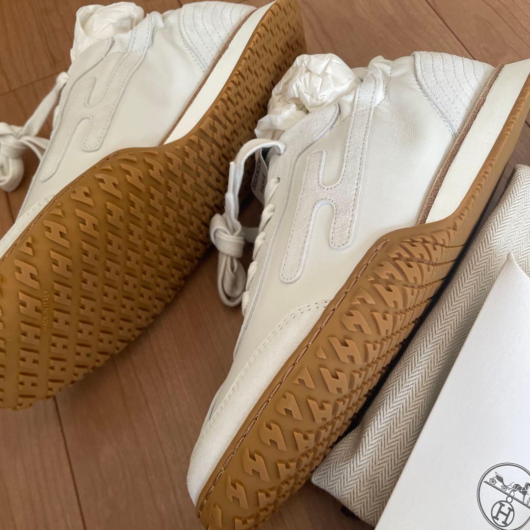 con　エルメス　HERMES スニーカー　ジェット　36.5