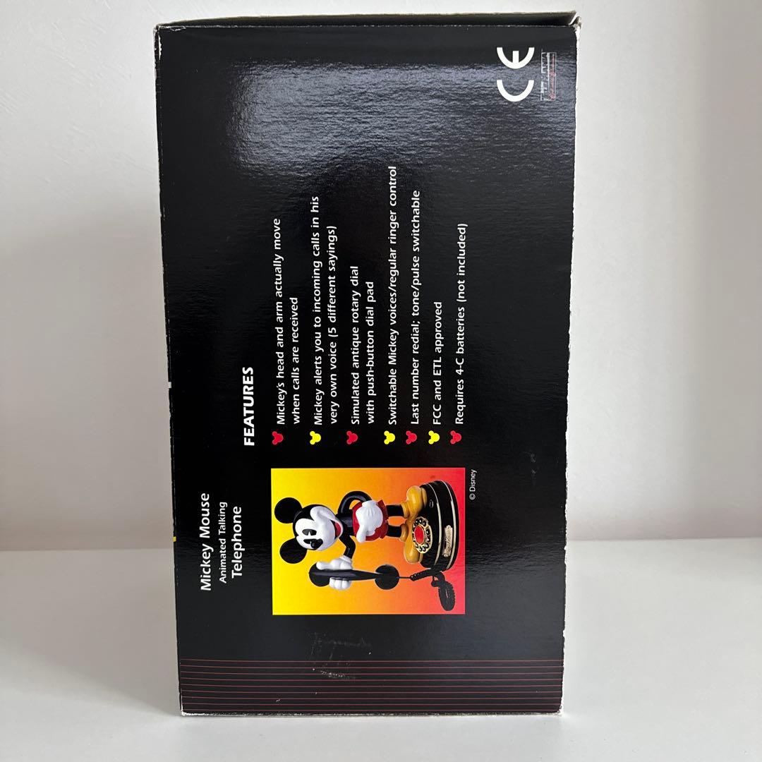 アンティーク雑貨 Mickey Mouse Animated Talking Telephone
