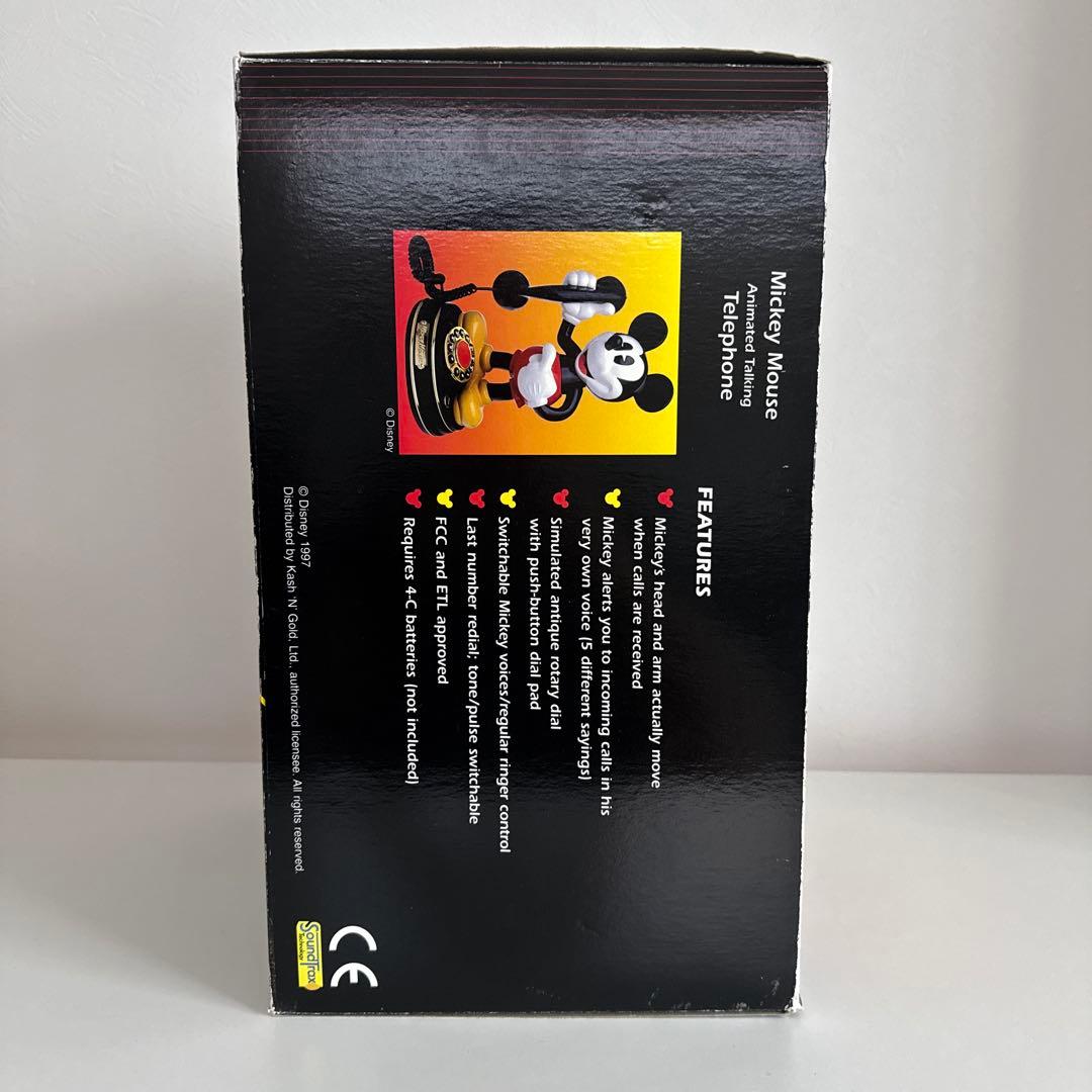 アンティーク雑貨 Mickey Mouse Animated Talking Telephone