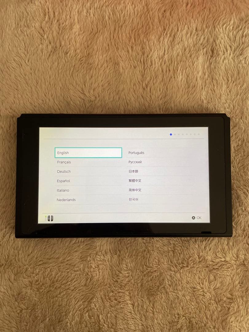 Nintendo Switch ネオンブルー・ネオンレッド 本体（未対策機）