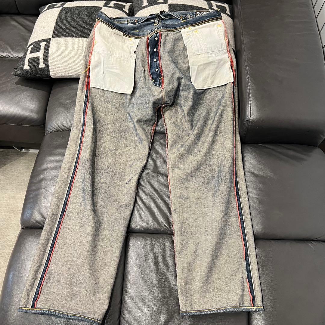 rikikazu⭐️激レア⭐️EVISU エヴィス　大黒　シンチバック Ｗ４２