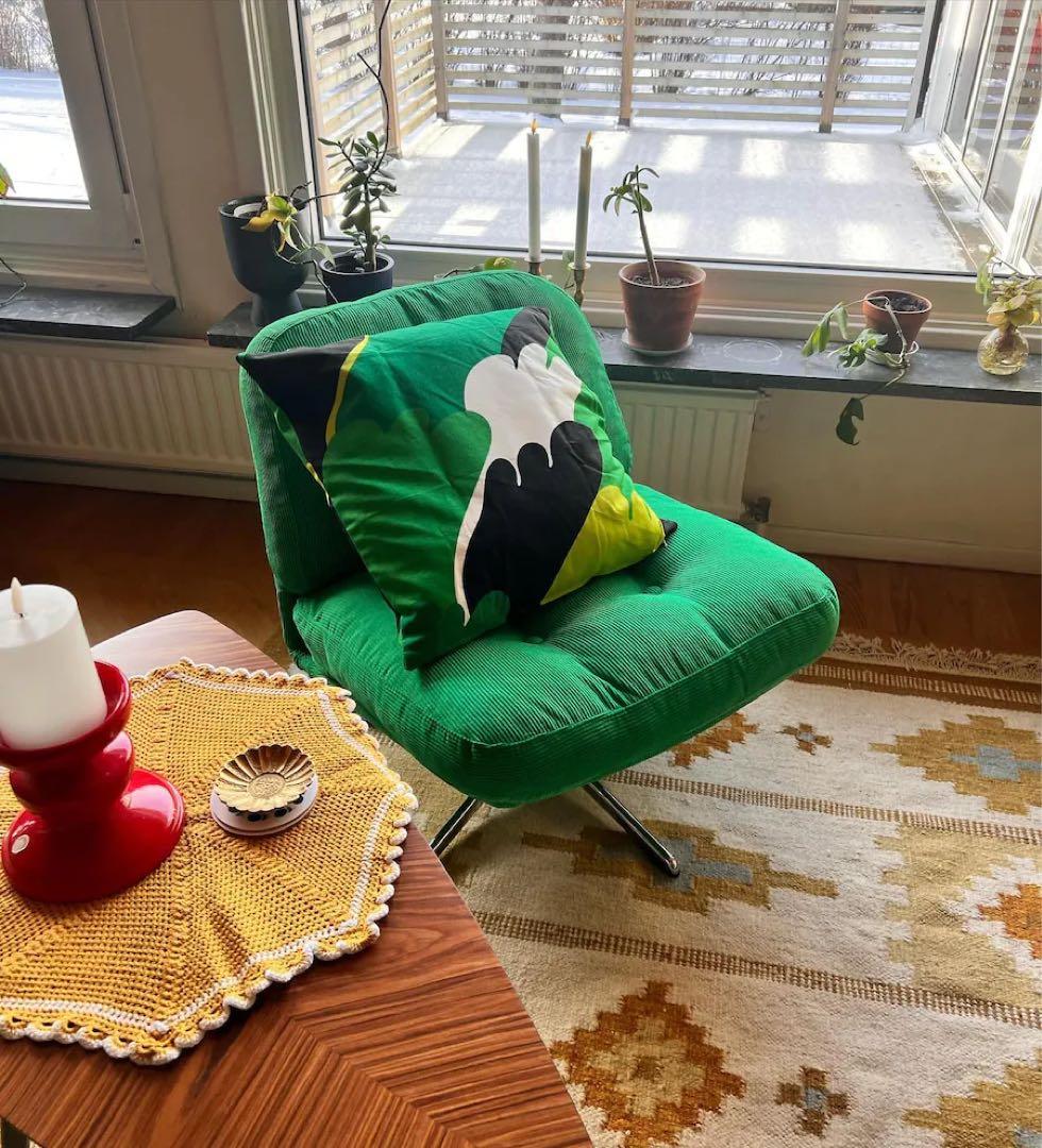 【《新品★未開封》】イケア 椅子 ディヴリンゲ ソファ 回転パーソナルチェア