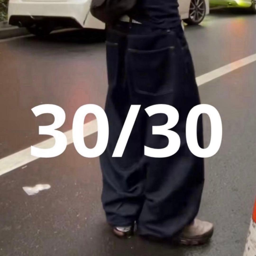 Gap スーパーバギーデニム ダークリンス - メルカリ