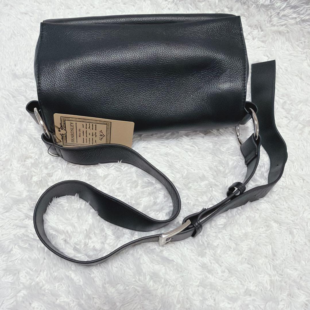 【タグ付き】BEARDSLEY ビアズリー レザー　ボディバッグ