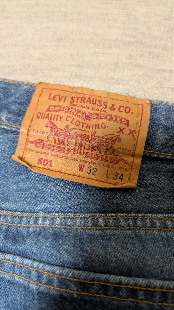 SALE！90s前半Levi's 501 USA製 赤文字 W32 ヴィンテージ
