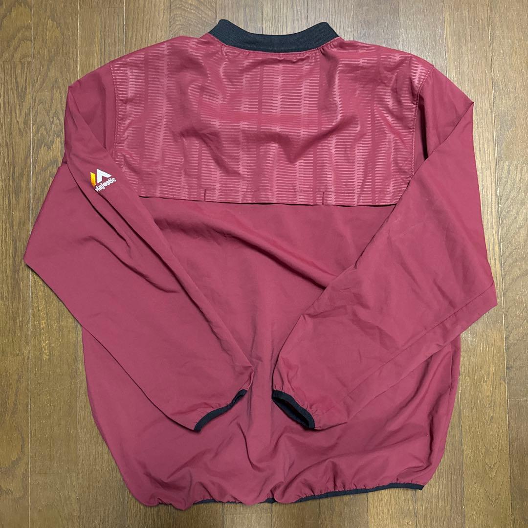 最終値下げ‼️楽天イーグルス プロ野球NPB 長袖Vジャン(バーガンディ)Lサイズ