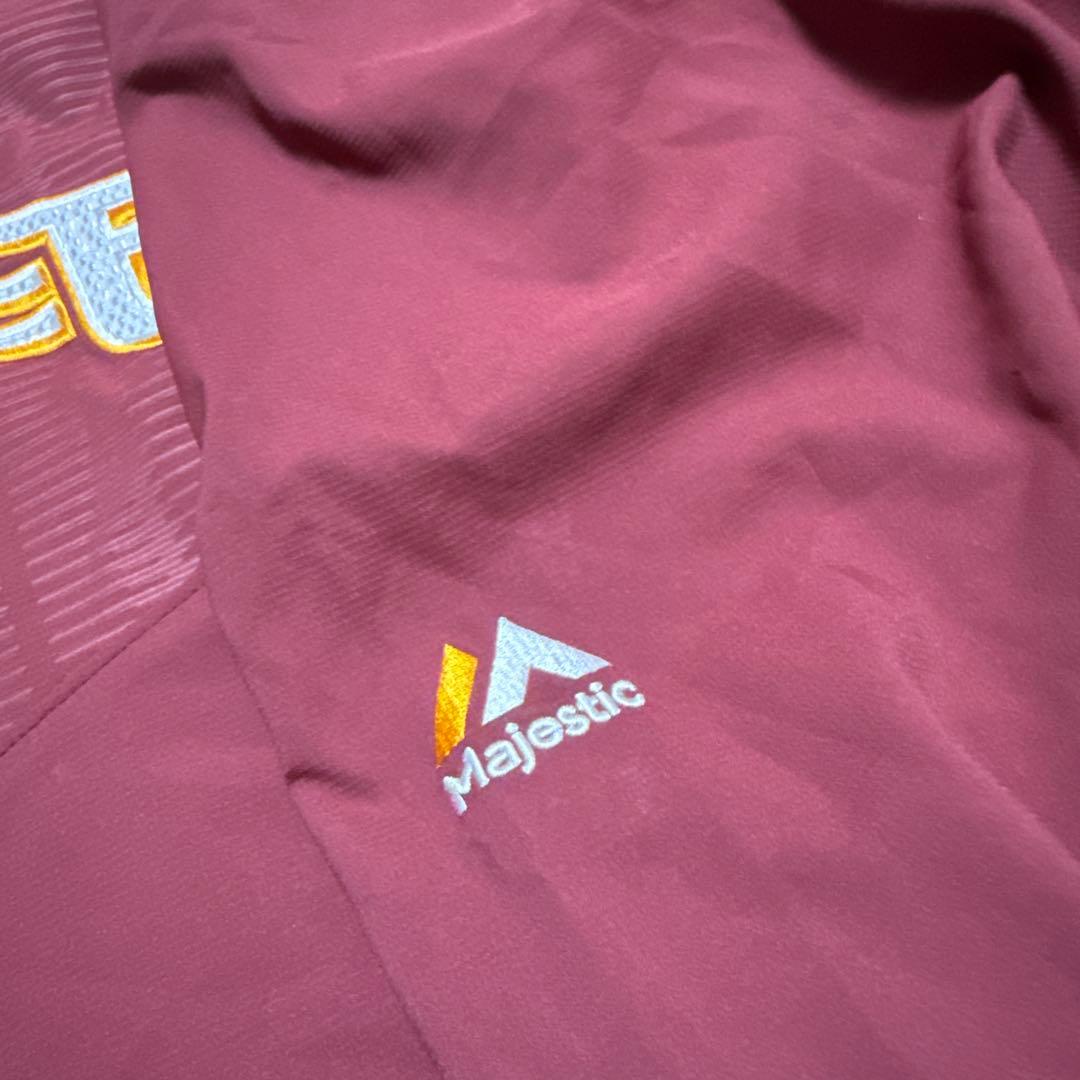 最終値下げ‼️楽天イーグルス プロ野球NPB 長袖Vジャン(バーガンディ)Lサイズ