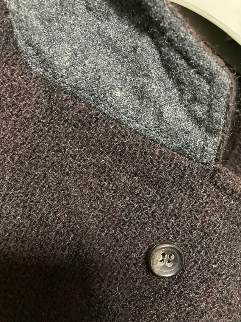 コムデギャルソンオムプリュス　ダークブラウン ジャケット　サンプル