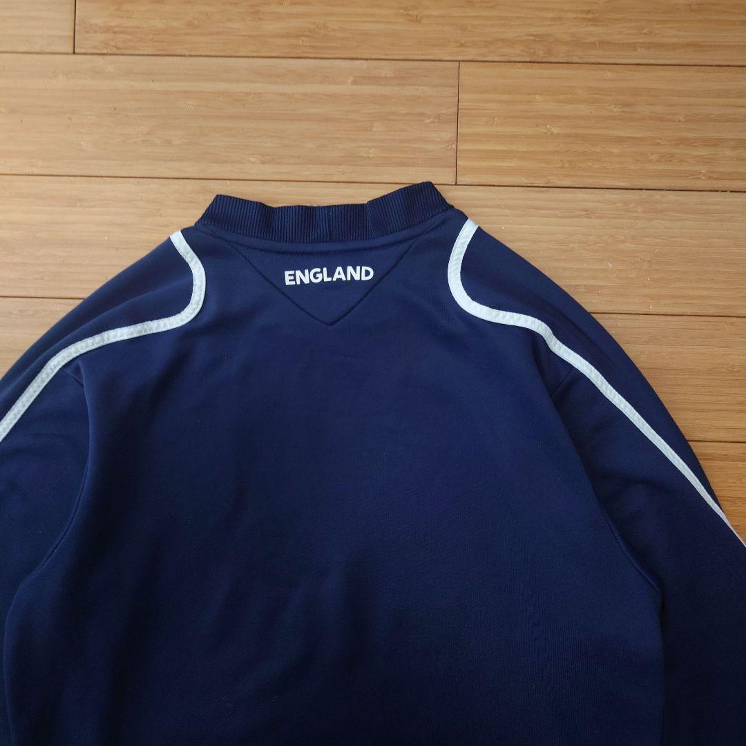 UMBRO×イングランド代表 ピステ ドリルトップ プルオーバー スウェット L