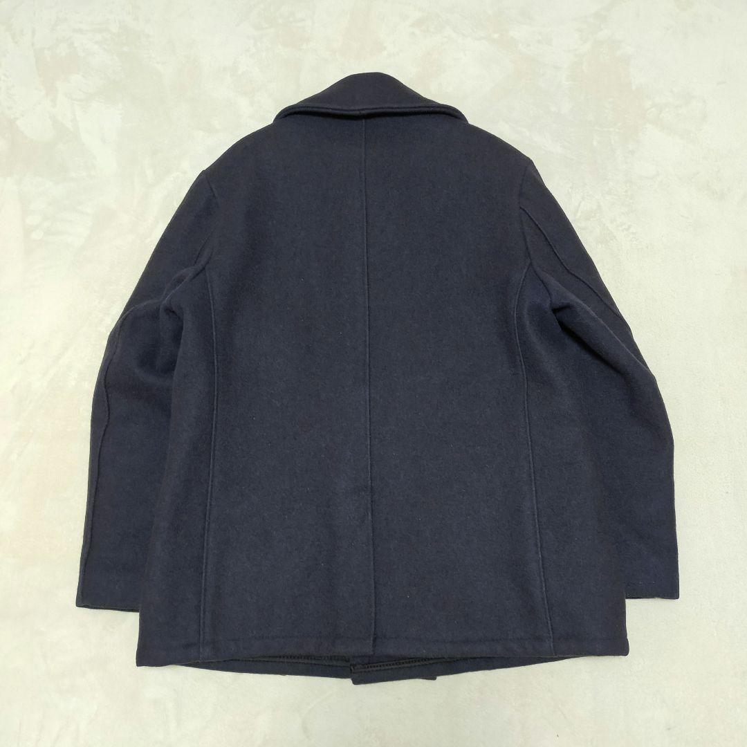 USA製　SCHOTT　U.S.740N　42サイズ　ネイビーグレー　ピーコート