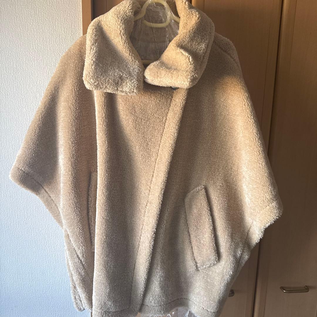 COCO DEAL ベージュ ポンチョ・ケープコート サイズ2