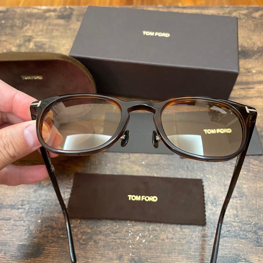 ぬ*〜様 トムフォード　サングラス　ウェリントン　ベッコウ柄　TOM FORD